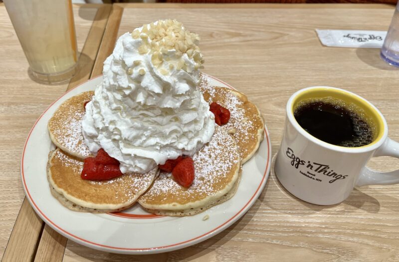 Eggs’n Thingsのパンケーキ