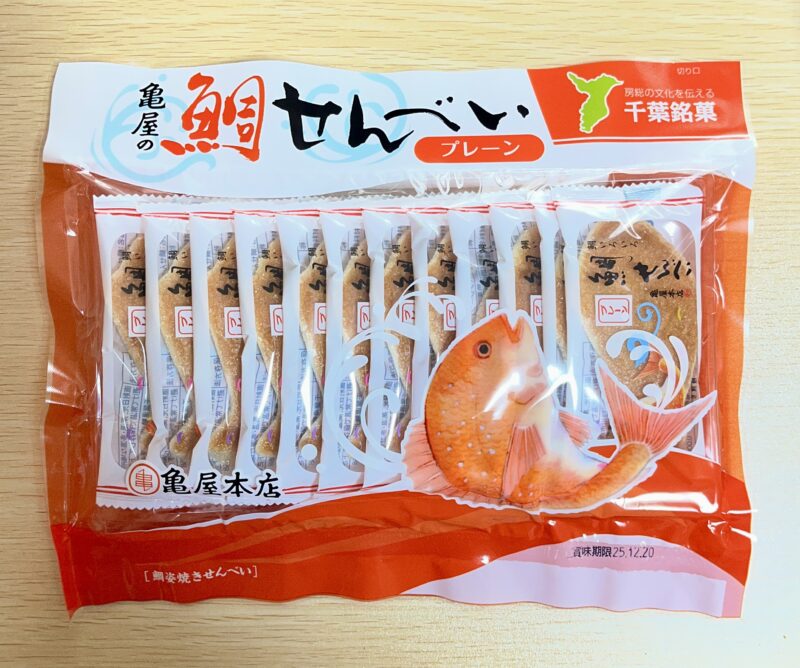 鯛せんべい