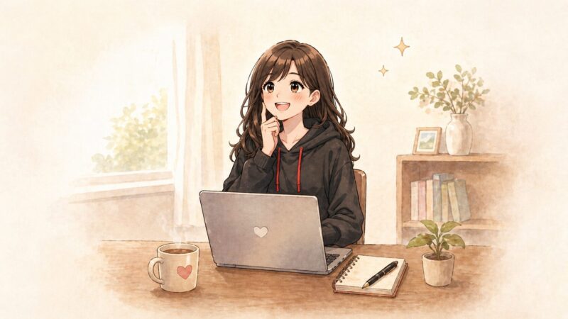 桜吹雪がブログを始めたきっかけを表すイメージ図