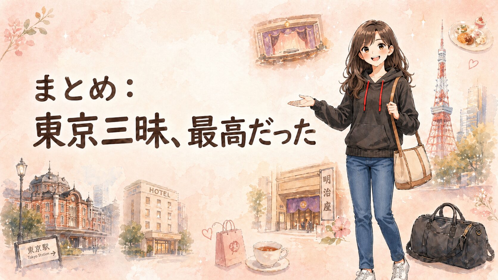 東京での舞台遠征まとめ（東京三昧、最高だった）